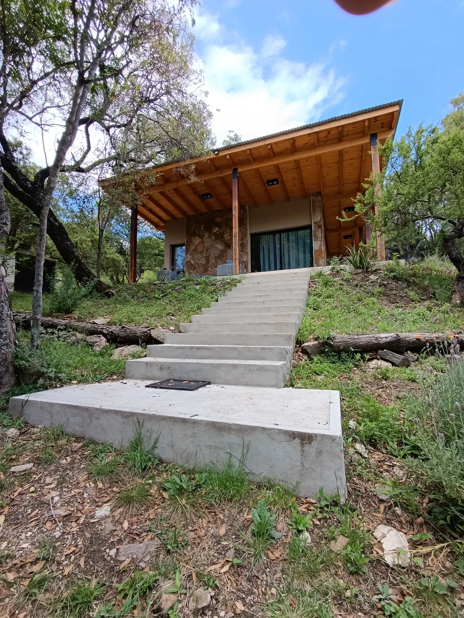 Exterior de la Cabaña de montaña